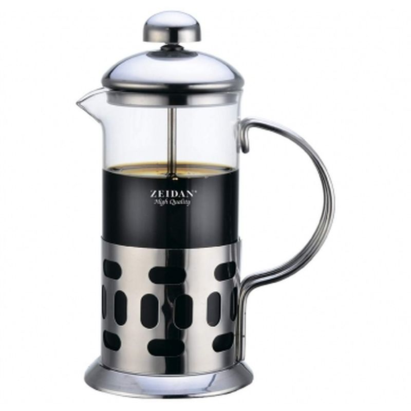 Чайник заварочный (френч-пресс) ZEIDAN Z-4202 (0.35л.) стекло (подар.уп.)