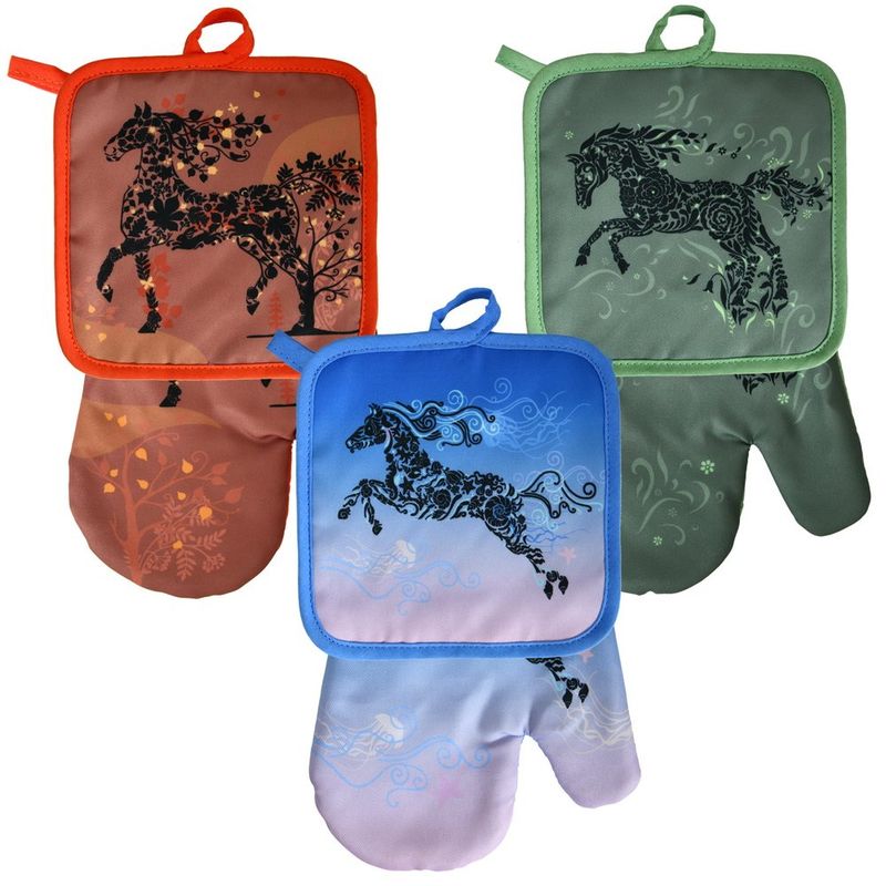 Прихватка+рукавица "Спирит" HN88-522 Мд