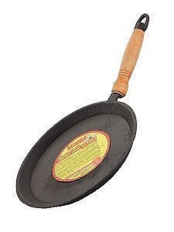 Блинница чуг. 220*15мм. (с дер.руч.) бл220