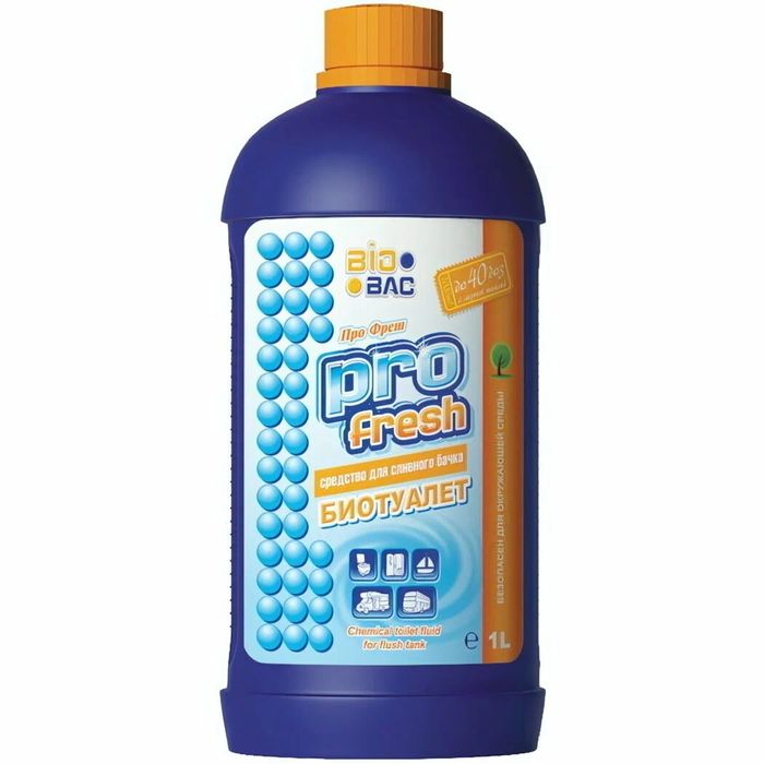 Средство д/сливного бачка биотуалета 1,0л. ПРО ФРЕШ .