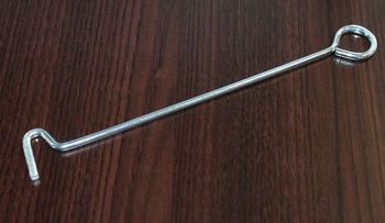 Крючок ветровой КР-250 оцинк. Кунгур