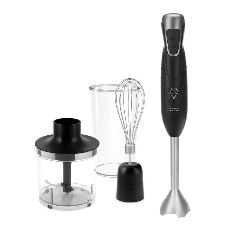 Блендер POLARIS РНВ 0848 (800Вт. 2скор. миксер, измельчит.)