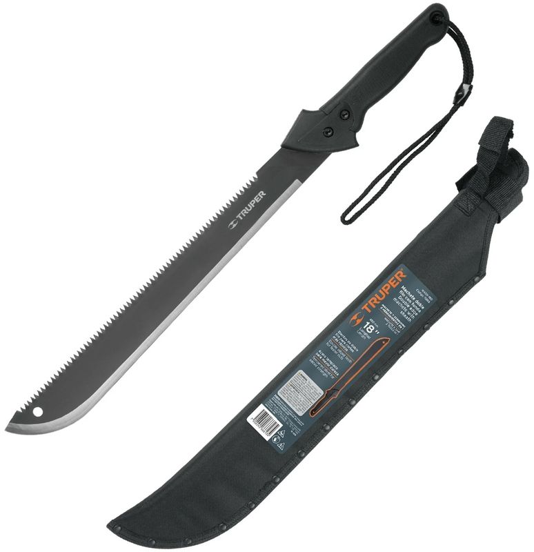 Мачете 45см. 13098 MACH-18X (двустороннее) с чехлом