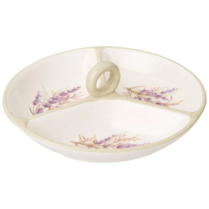 Менажница 358-2067 "Душа прованса" 3-х секц  ВД