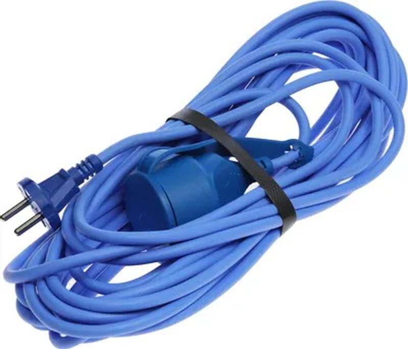 Удлинитель 10м 1роз PC-2F-R-10(IP54) 16А , 2*1,5 морозостойкий