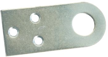 Проушина д/замка 40*90мм. прямая цинк. Кунгур