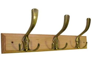 Вешалка настенная 3 мет.крючка ВГ-32 С-П