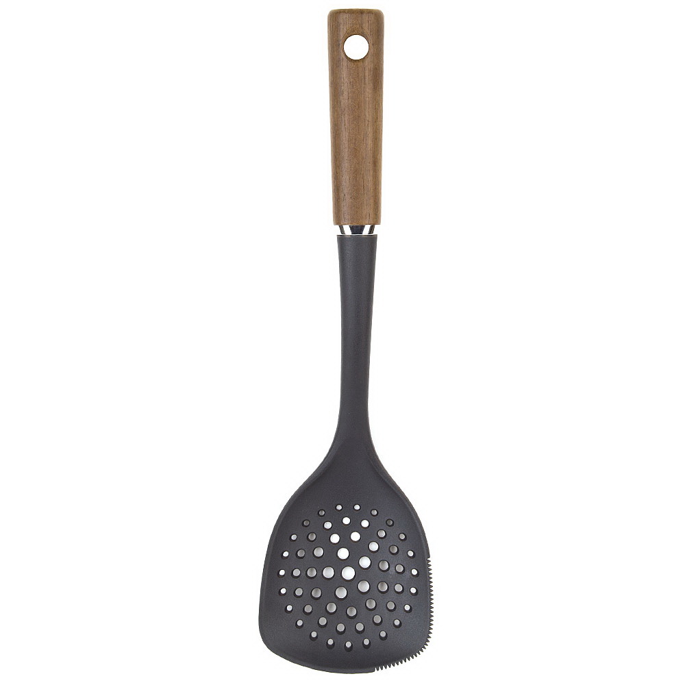 Шумовка 4234065 "Wood" (термост. пластик, бук) ЕНС