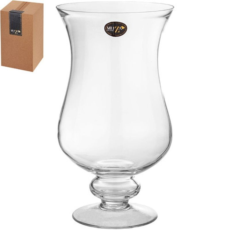 Ваза д/цв. 380-895 "AMFORA" на ножке (h=31см.)