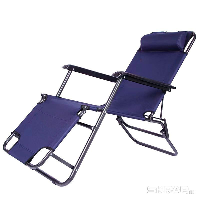 Кресло-шезлонг CHO-153 ECOS 993136 синее Скр