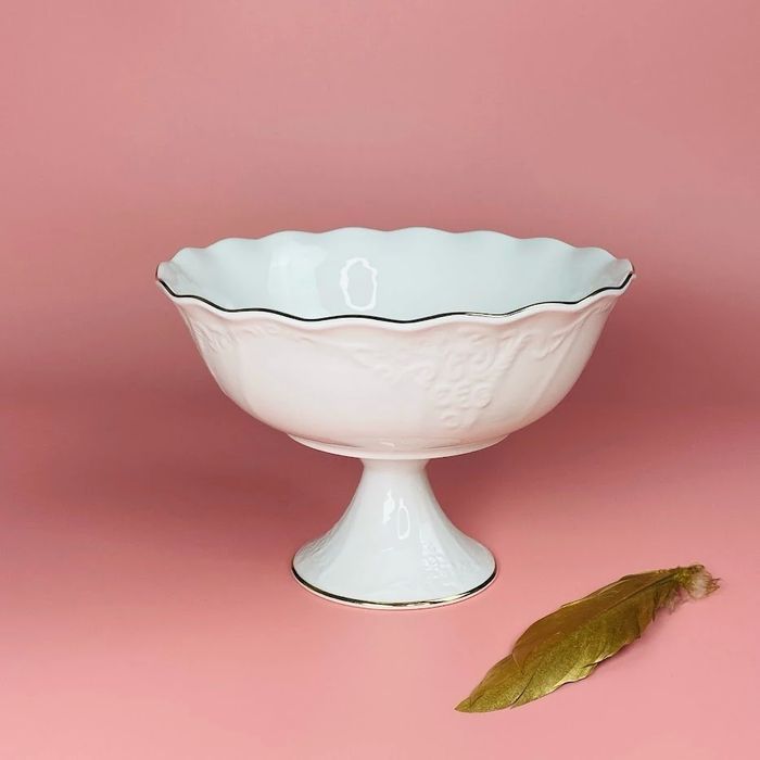 Фруктовница 102-144 АГАТА 20,5см. на ножке (подар. уп.)