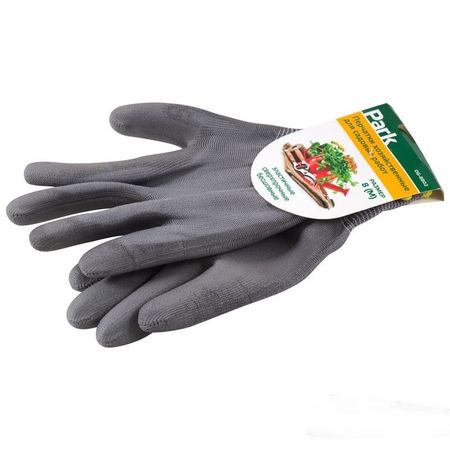 Перчатки хоз.PARK DG-8802 полиэстер/полиуретан разм.8 (M) 001220 Скр.