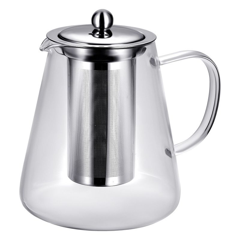 Чайник заварочный GPH74-3 0,9л. DELI GLASS (с фильтр ситечком)