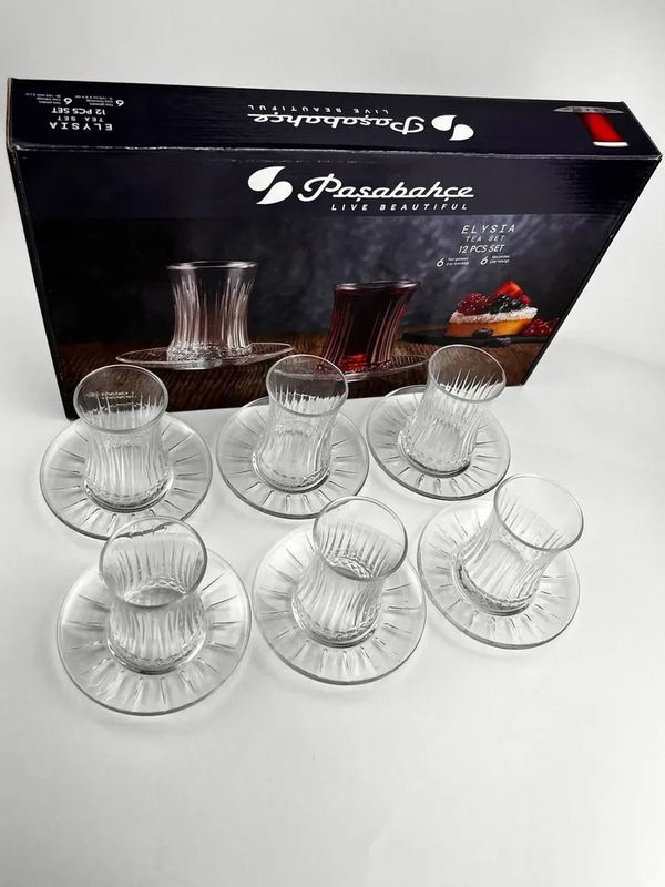 Набор стаканов ELYSIA 42901 д/чая 170мл. (6шт.) Турция