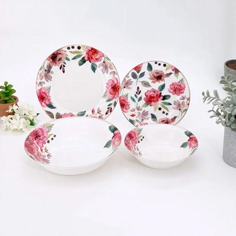 Столовый сервиз JEWEL ПС0034-03 "Пион" 19пр.