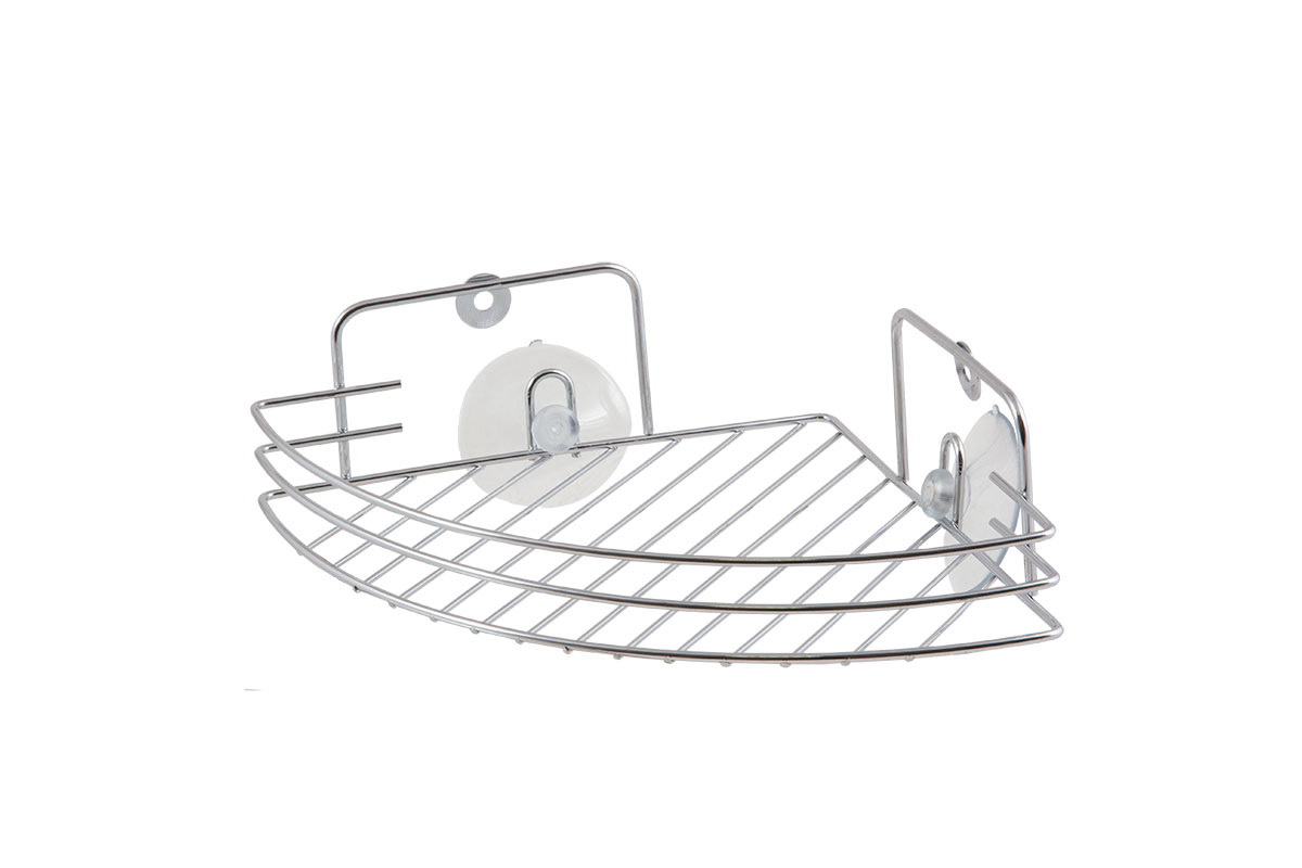 Полка д/ванной угл. W2672C-1 310829 (19*19*6см) Скр.