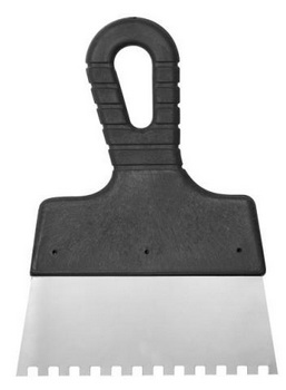 Шпатель "Мастер" 150мм. зубчатый 6*6мм. (12-7-150) О