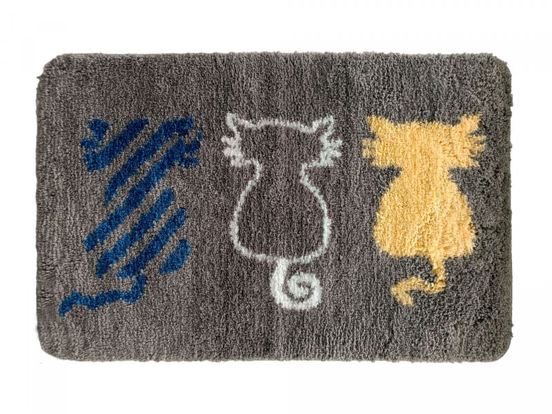 Коврик д/ванны  50*80см. Котики 11311 HY22C001