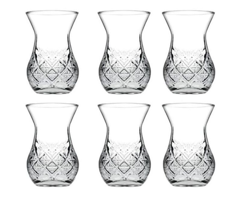 Набор стаканов ТАЙМЛЕСС 42881В д/чая 170мл. (6шт.)