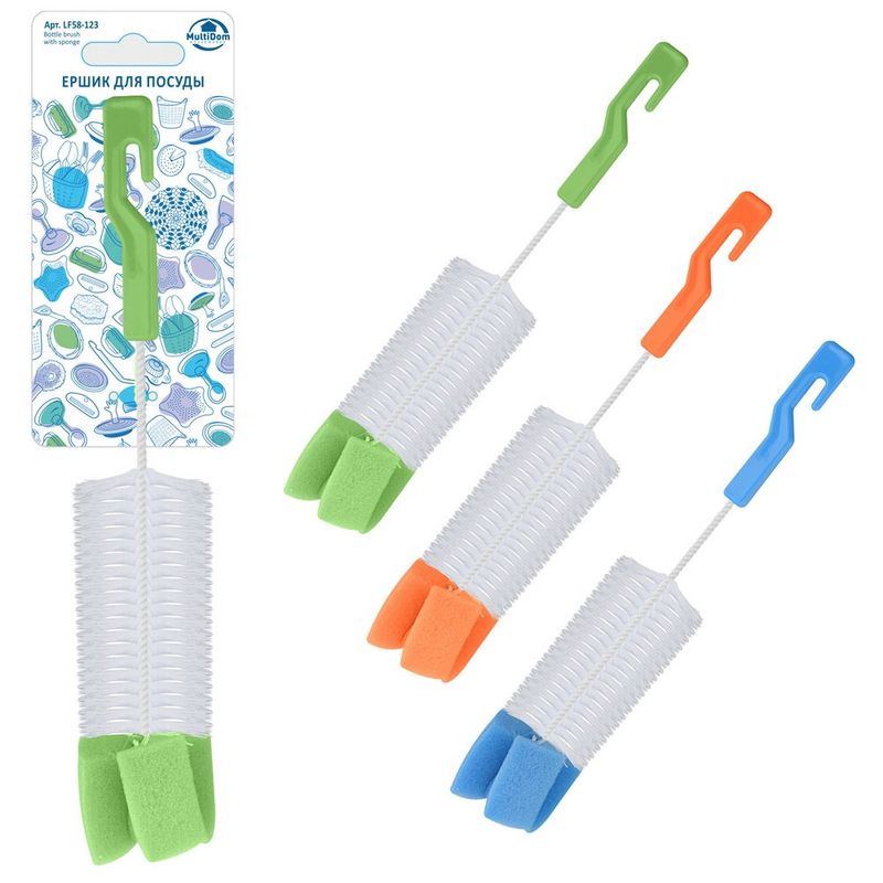 Ершик д/посуды (комби) LF58-123 Мд