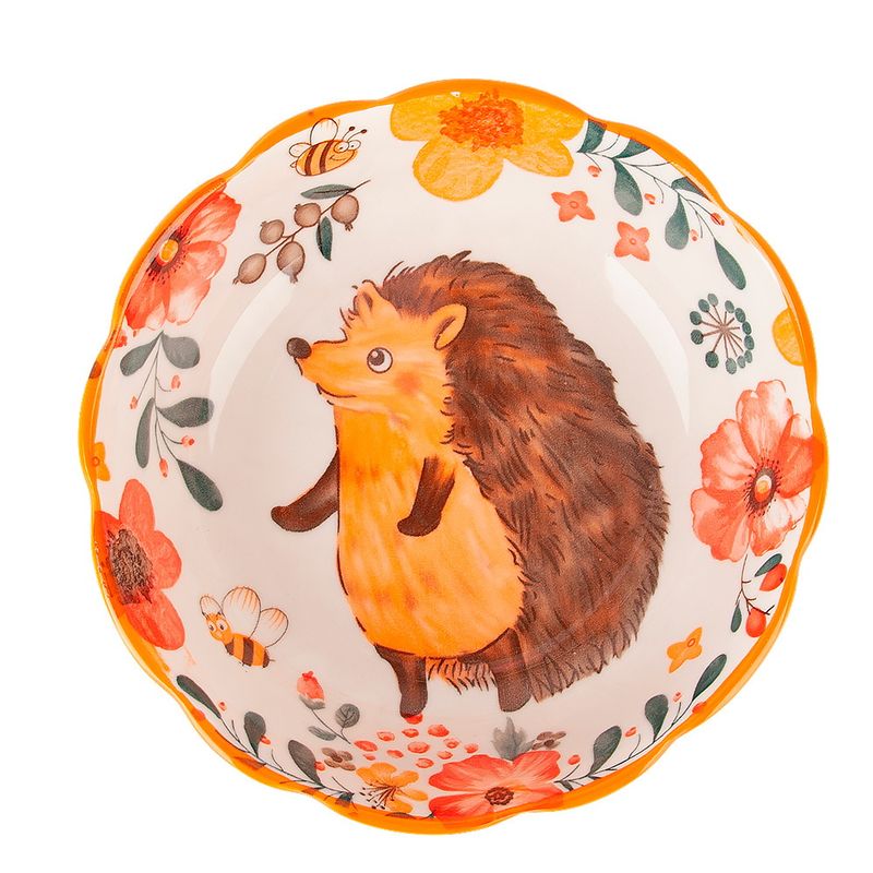 Салатник 0860414 "Kawaii Forest.Hedgehog" 550мл d=15см ЕНС