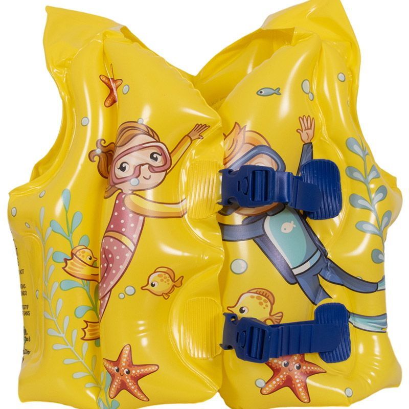 Жилет надувной 107396 "Мир океана" (43*35см) 32207 Sunclub Скр.