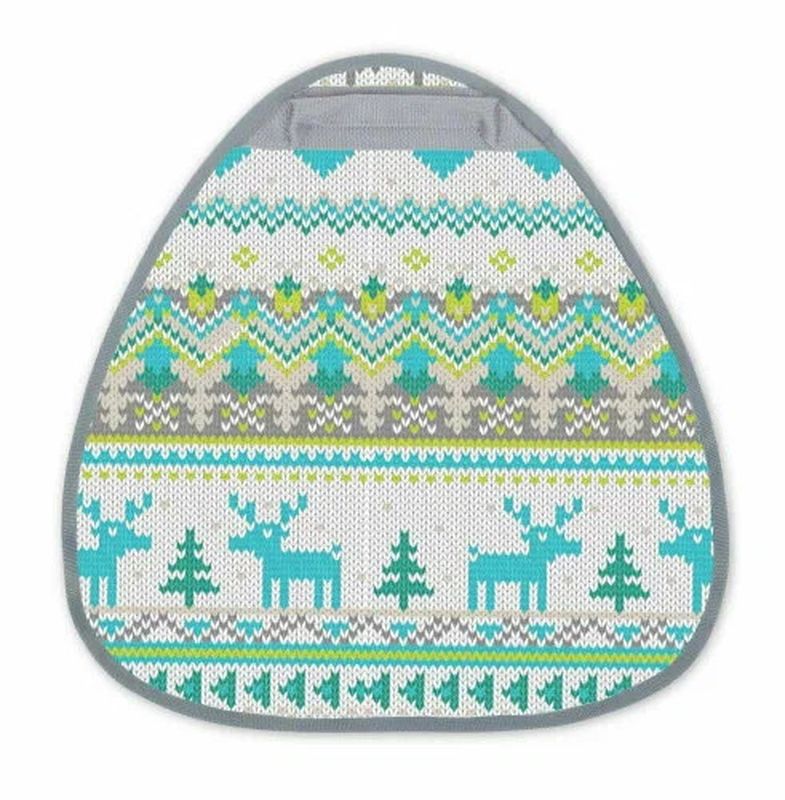 Санки-ледянки ЛГП52 мягкие грушевидные (525*500мм) Иж.