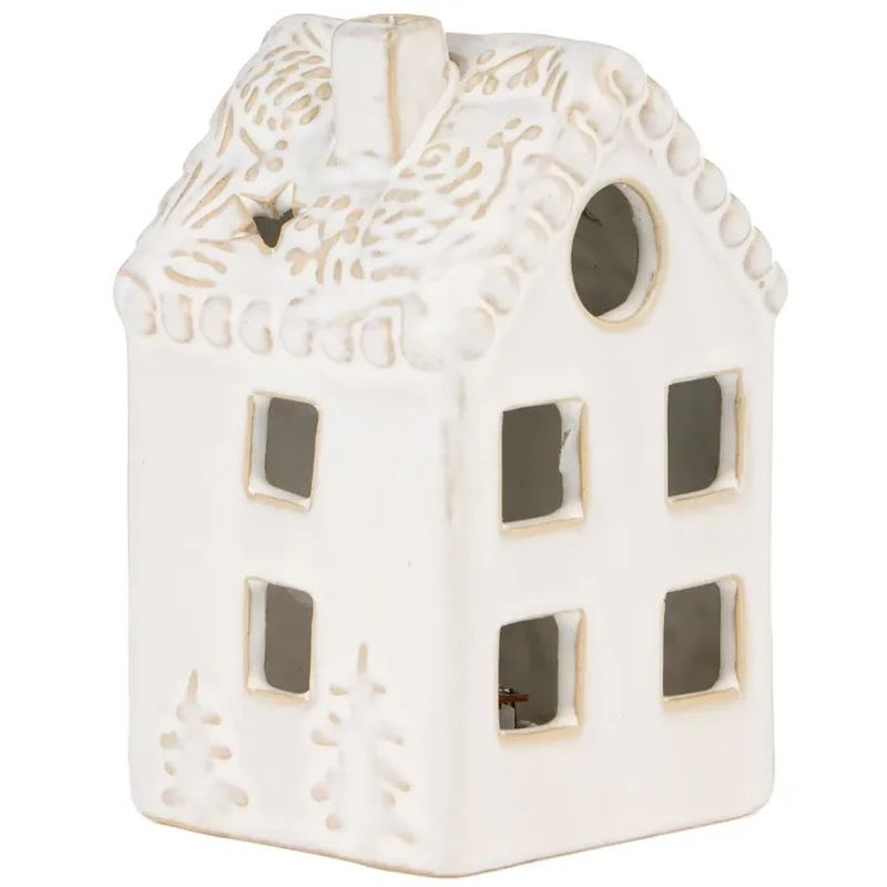 Фигурка "Домик" 230-521 с подсветкой (8,3*7,5*12,5см) ВД