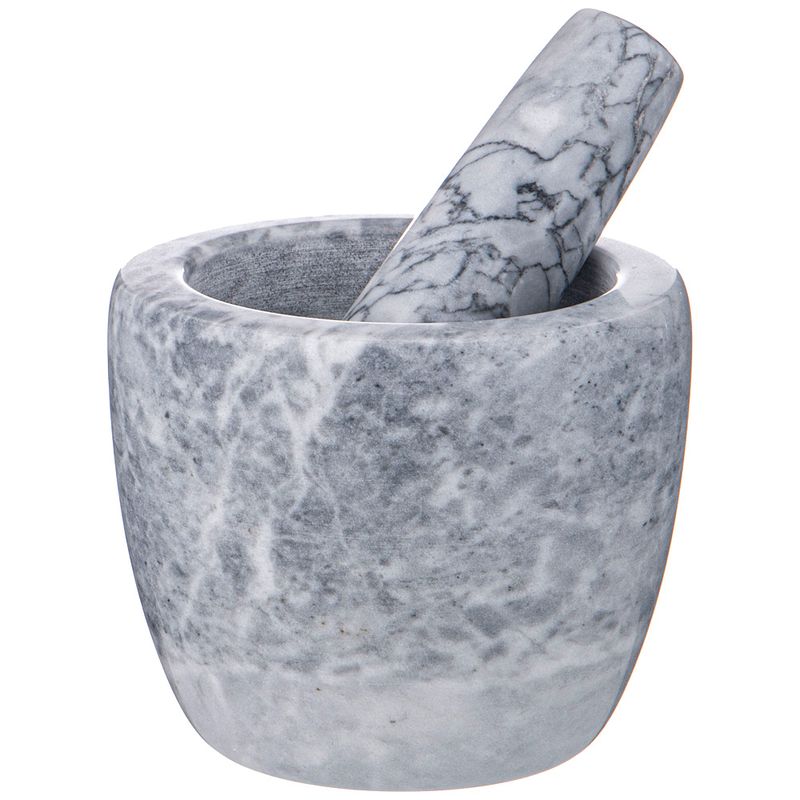 Ступка и пестик 925-128 (d12 см. h10 см.) мрамор ВД