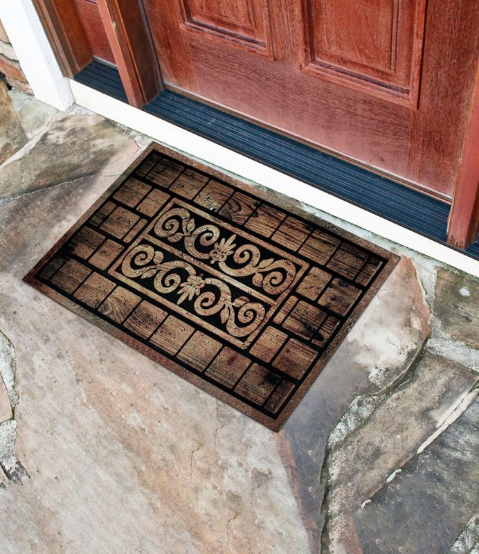 Коврик напольный 45*75см. НСS-04 11930 флок. М.