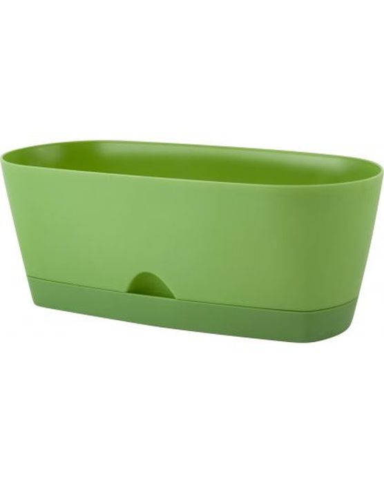 Горшок д/суккулентов "InGreen Amsterdam" овал 250мм. ПЦ6203Ол (Оливковый)