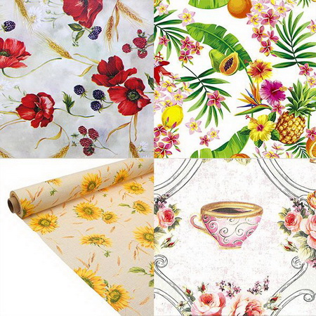 Клеенка "Мажор" 576/0 на неткан.основе (1,35*20м.) ТВЕРЬ