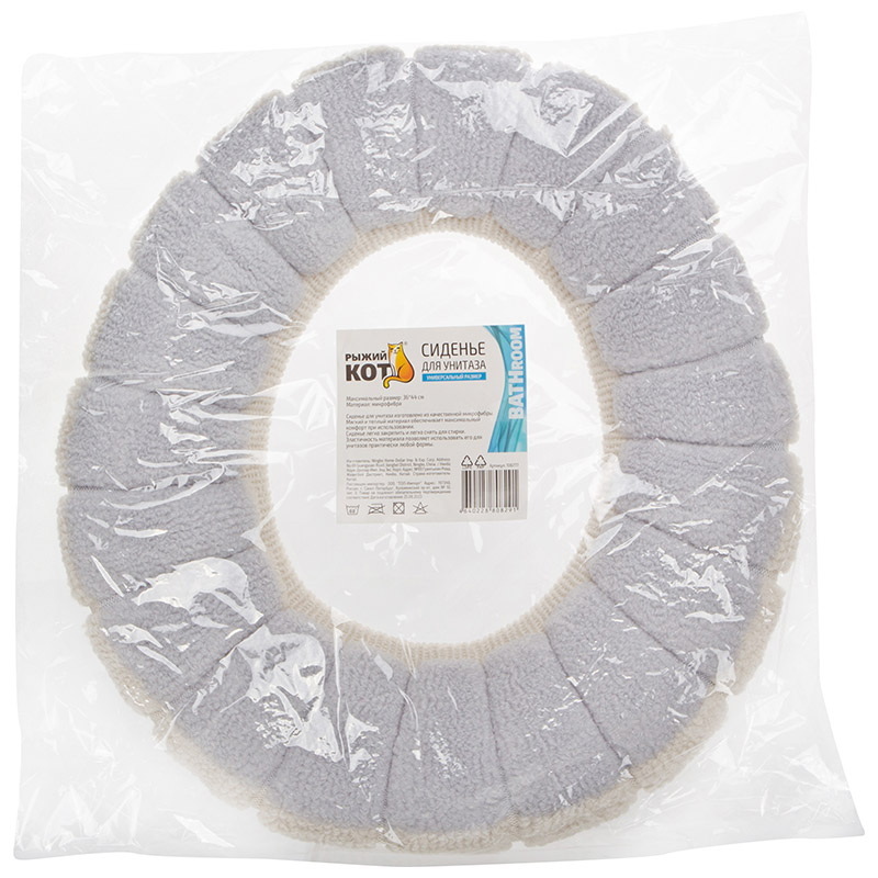 Сиденье д/унитаза мягкое 106777 СКР.