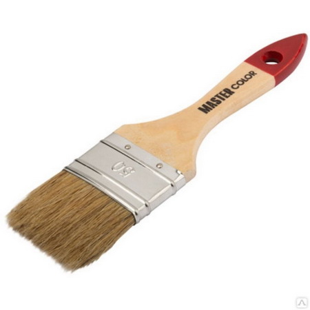 Кисть флейц. "Master"  25мм. 1007025 (натур. щетина) М.