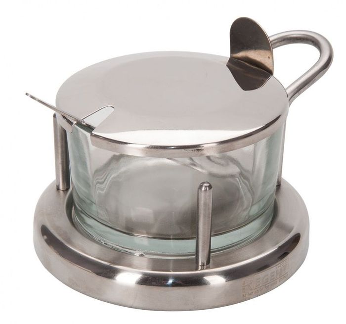 Сахарница 93-DE-ZU-09 +ложка DESCO (нерж. )