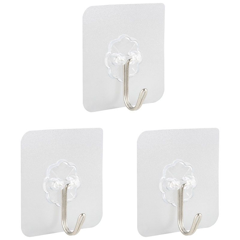 Набор крючков "Фигурные" 105890 (3шт.) самоклеющиеся (пл.)Скр.