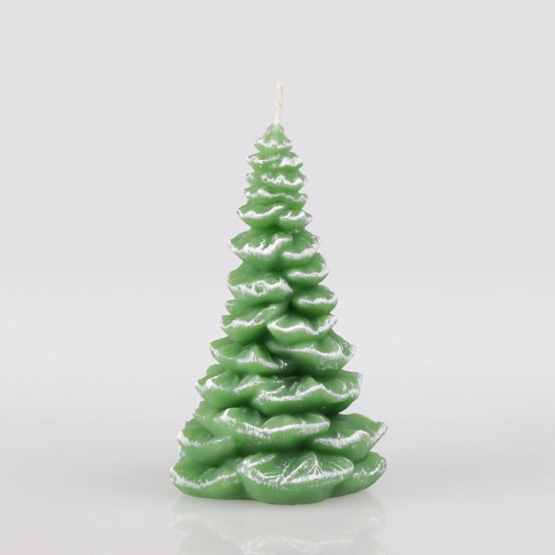 Свеча "Зеленая елочка" 24499 .