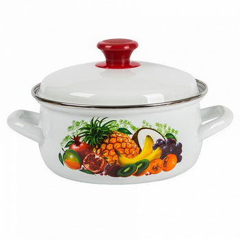 Кастрюля эмал.  2л. 61904-102/6 Керчь