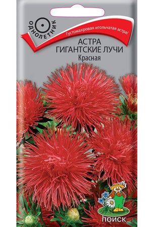 Астра ГИГАНТСКИЕ ЛУЧИ Красная 0,3гр. (Поиск)