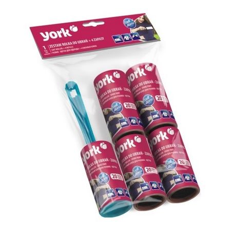 Щетка-ролик д/одежды (+4 насадки) 6802 YORK