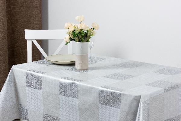Клеенка CAMELIA 375/9 Фортуна серебро (1,4*20м.)11101