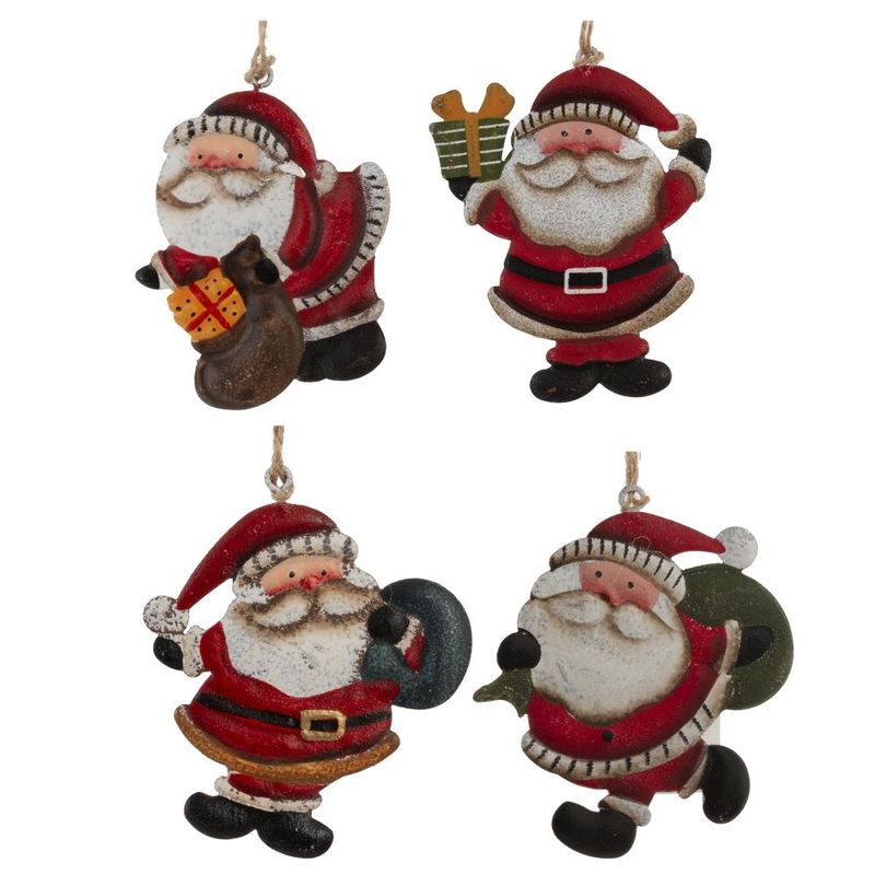 Подвесн.украш. "Дед Мороз" 822611 h=9,5см.