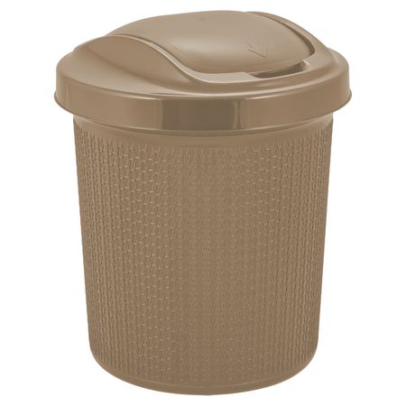 Контейнер д/мусора 12л. "Ajyr" ПЦ4065 (Кофейный)