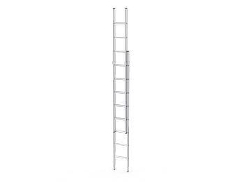 Лестница приставная 411108 ал. 1секц. 1* 8ступ. (2,3м.)
