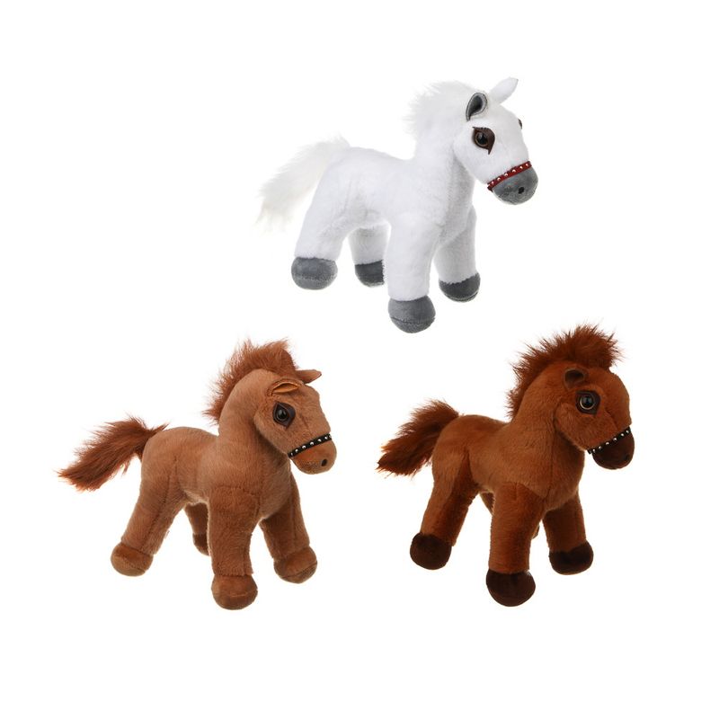 Игрушка мягкая "Лошадка" 394-563 (25см) СНОУ БУМ