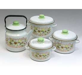 Набор "Белая лилия" 2-3120/4 (3к.: 4/3/2л.) Маг