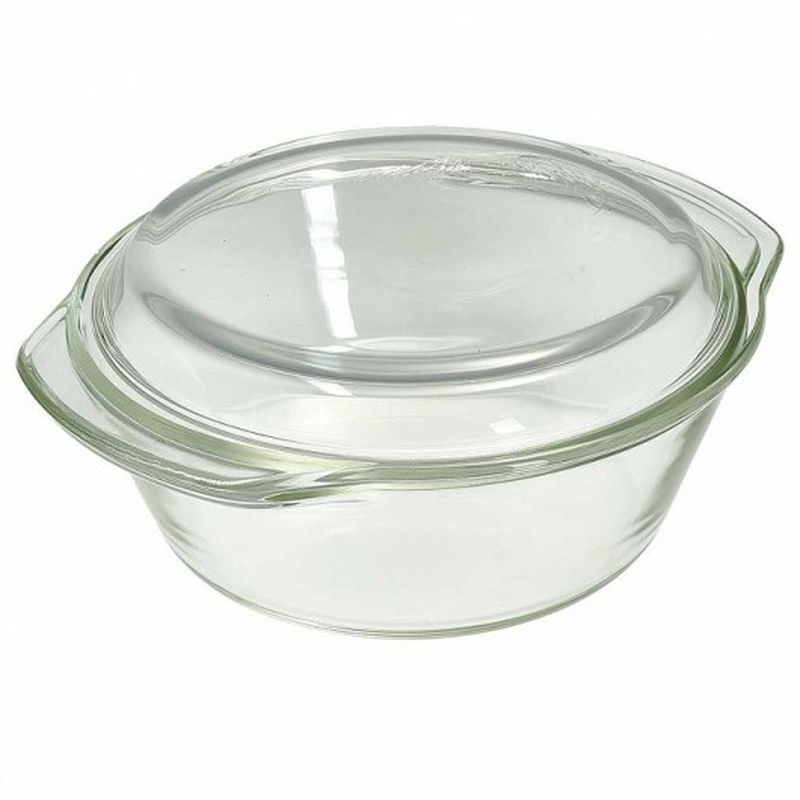 Кастрюля PK-520/2 "Забава" 1,0л. с крышкой (20,6*17,9*8,5см)жаропр. стекло