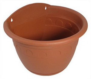 Кашпо КОЛЫВАНЬ настен. d24см. С113Т (терракот) Мар.