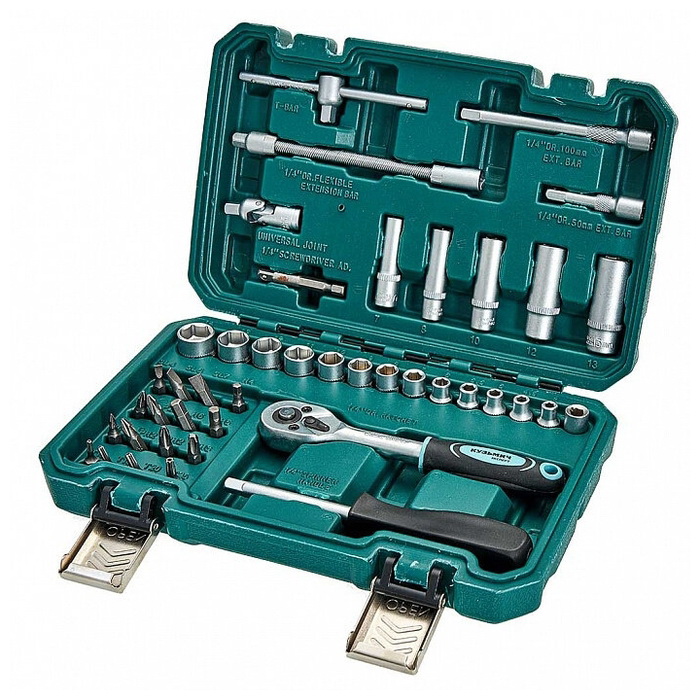 Набор инструментов НИК-022/43 КУЗЬМИЧ ЭКСПЕРТ (43пр.) в кейсе Дел.