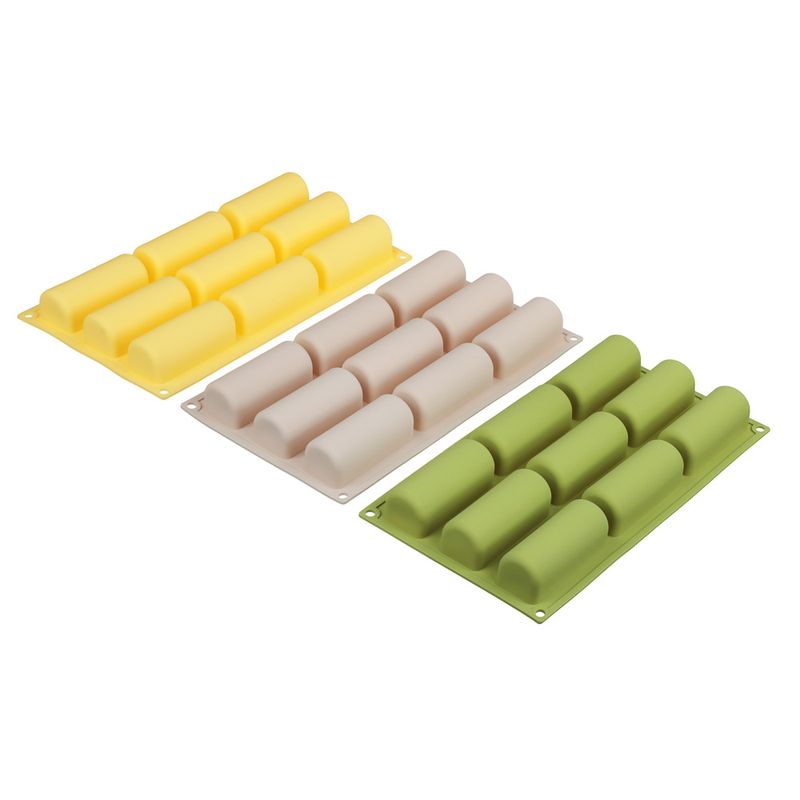 Форма д/выпечки силикон. 856-189 "Сырки" (9 ячеек) 29,5*17*3,5см. VETTA